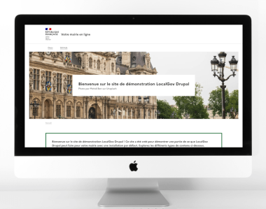 French demo of the LocalGov Drupal site